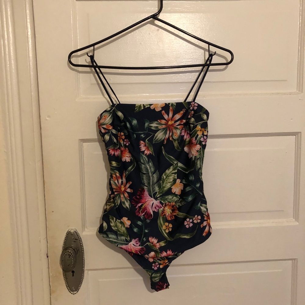 MARA HOFFMAN floral one piece swimsuit